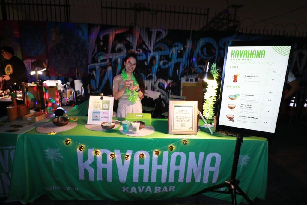Kavahana at a Rave in Los Angeles Kavahana