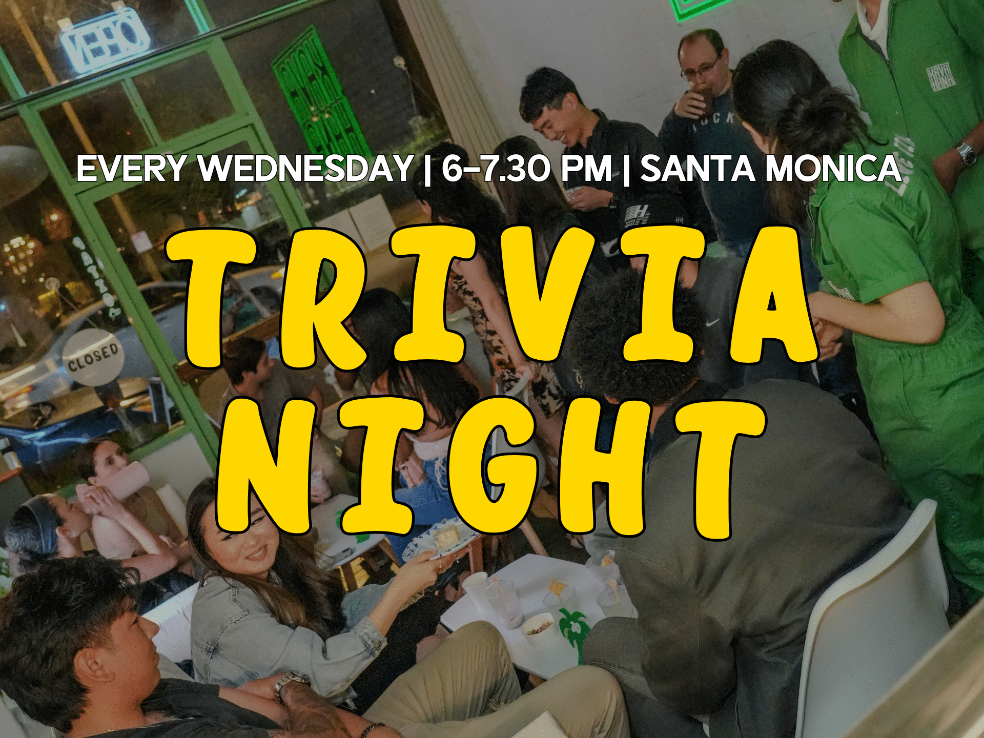 Its Kavahana Trivia Night Event Every Wednesday in Santa Monica Los Angeles Everyone Can Join Its Free Event Kavahana