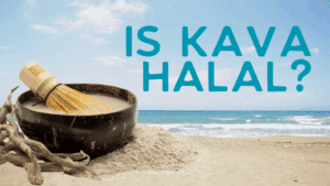 is Kava Halal Kava Nectar and Halal friendly Pacific Drinks >thisisjustarandomplaceholder<kavahana a Bowl of Kava Nectar on a Tropical Beach with a Bamboo Whisk Illustrating the Question is Kava Halal Kavahana