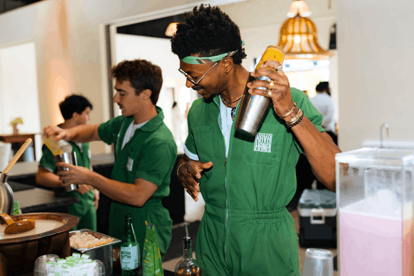 Kavahana Staff Making Kava Nectar at Event >thisisjustarandomplaceholder<kavahana Kavahana Staff Making Kava Nectar Drinks at an Event Behind the Bar Kavahana